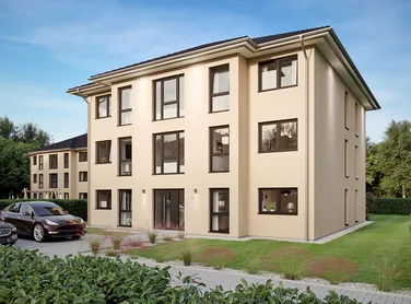 Mehrfamilienhaus 618 mit 6 Wohnungen, 3 Vollgeschosse